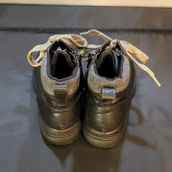 CAT&JACK LACE UP CLOSURE ROUND TOE TODDLER BOOT - Picture 3 of 14